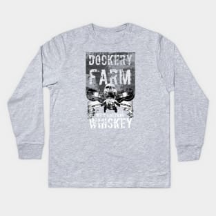 Dockery Farm Whitelightening Whiskey Kids Long Sleeve T-Shirt